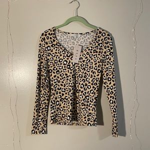 Cheetah Print Long Sleeve
